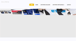 Desktop Screenshot of enoviuniformes.com.br