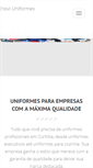 Mobile Screenshot of enoviuniformes.com.br